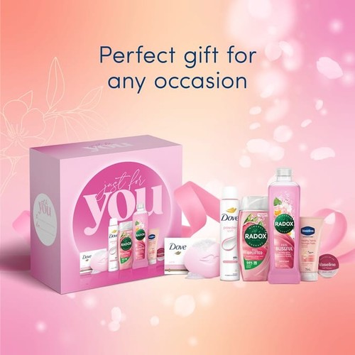 Dove radox vaseline just - &,