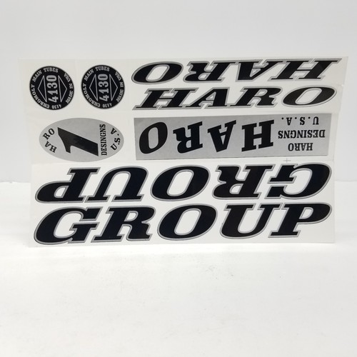 Haro designs group - haro, decals