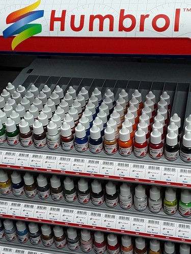 Humbrol acrylic paints dropper - acrylic,