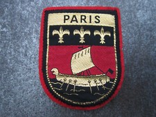 Paris Woven Cloth Patch Badge