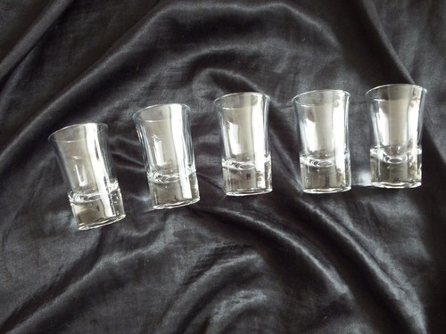 Clear glass shot - clear,