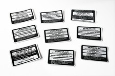 Color sticker VERCOLAC Alfa