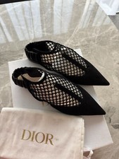 DIOR Suede & Resille Black