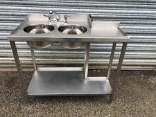 Sink 105cm Stainless Steel Double Bowl Catering/ restaurant