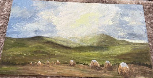 Lewis davies original painting - davies,