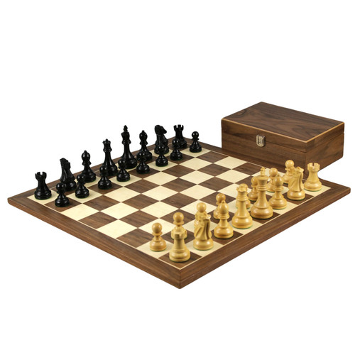 Walnut chess set - walnut, 21