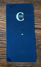 Concorde Menu - British