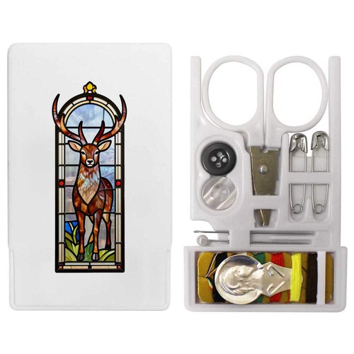 Stained glass stag - stag', mini