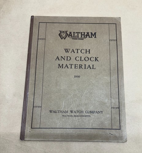 1930 waltham watch - 1930, &
