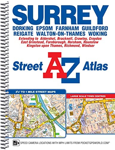 Surrey street atlas z - surrey,