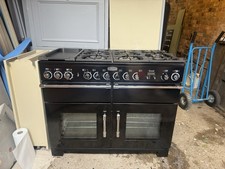 RANGEMASTER EXCEL 110 DUAL FUEL IN BLACK AND CHROME