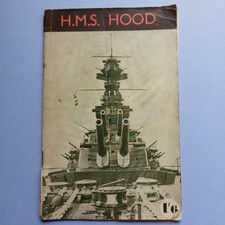 WW2 HMS Hood Book