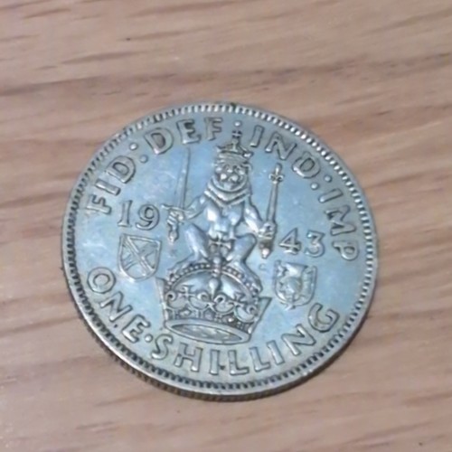 1945 george one shilling - 1945, vi