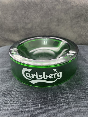 Carlsberg vintage green glass - vintage,
