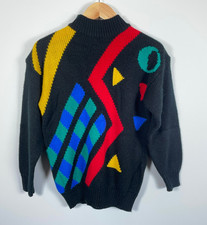 90s Abstract Pattern Sweater
