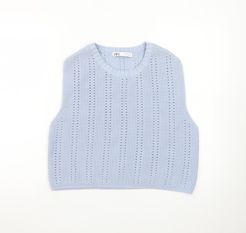 Zara women blue - zara, knit