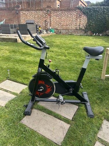 Spin exercise bike - exercise,
