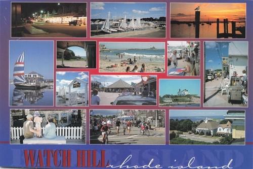 Postcard watch hill block - watch,