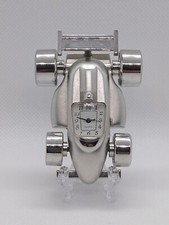 Stunning Formula One Racing Car Desk Clock Quartz Paperweight Clock Working 