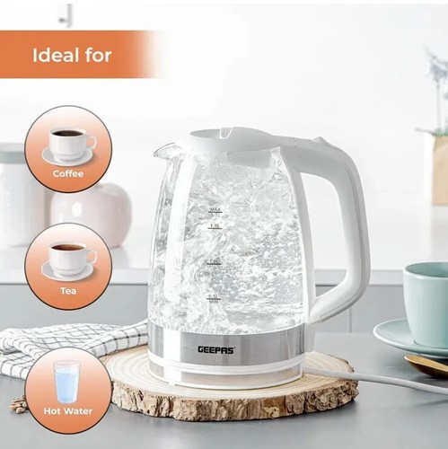 New modern glass electric - new,