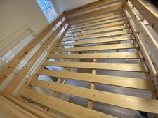 Adult BLACK Double Loft Bed -