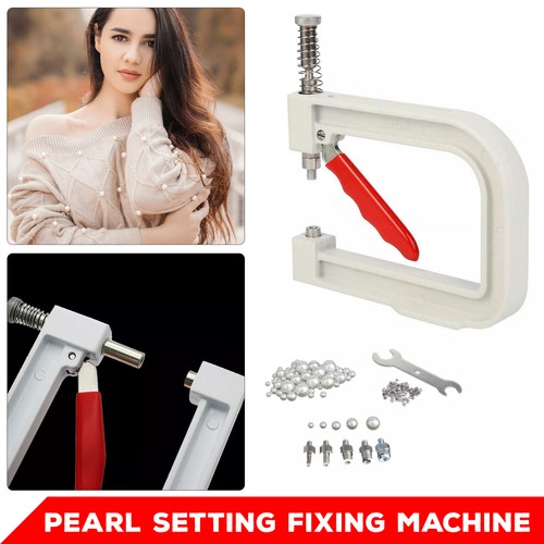 Pearl setting fixing machine - pearl,