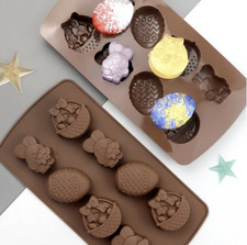 100+ 3D Silicone Chocolate Mould Cake Soap Wax Melt Mold Candy Jelly Ice Cube