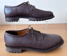 Grenson Brown Pebbled Leather
