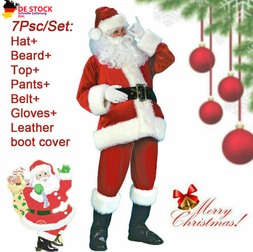 Mens santa claus - mens, costume