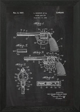 1936 Rubber Band Gun - Patent