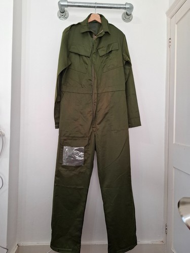 Green coveralls overalls - green,