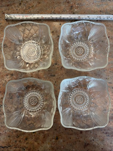 Vintage pressed glass - 4,