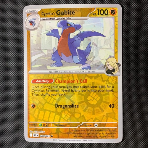 Cynthia gabite 103 182 - gabite, 103/182