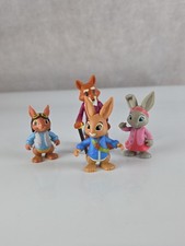 Peter Rabbit Toy Poseable Figure Set Mr Fox, Lily, Nutkin, Cbeebies