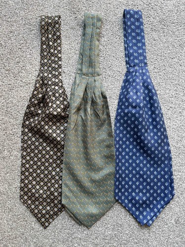 Ascot tie 100 silk made - ascot, 100%