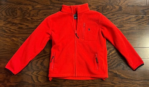 Small red wool kids - small, polo