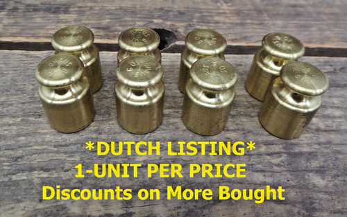 Ohaus 50g brass weight - 50g,