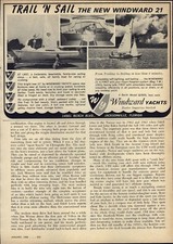 1968 PAPER AD Windward Yachts