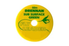 Drennan Sub Surface Green Fly Line Tippet Leader Trout Fishing