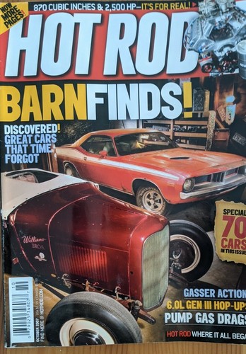 Hot rod magazine - 2007, barn