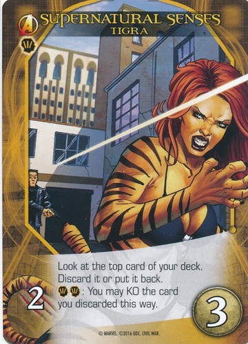 Tigra upper deck marvel - tigra,