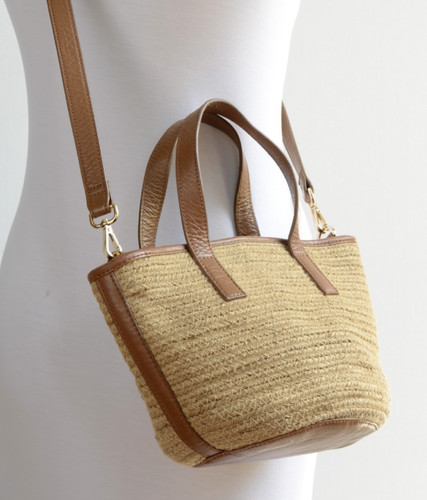 Whistles jute basket - bag, top