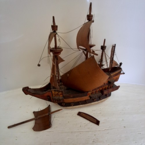 Vintage wooden model - vintage,