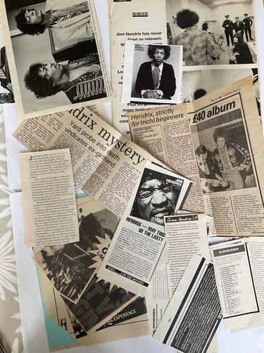 Jimi hendrix scrapbook - jimi,