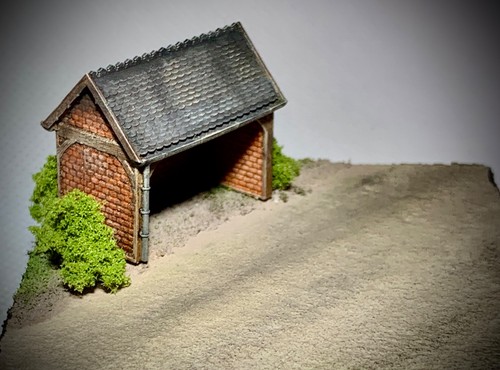 Gauge model railway - railway, building