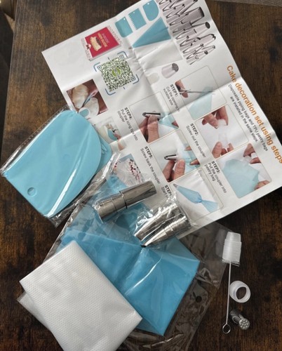 Piece icing nozzle set - 44,
