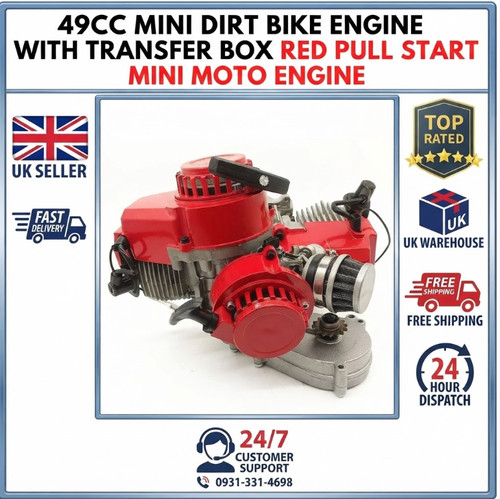 Pocket moto scooter red - moto,