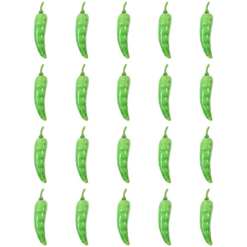Pcs simulation peppers - simulation,