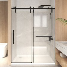 Frameless Shower Door 60" W x