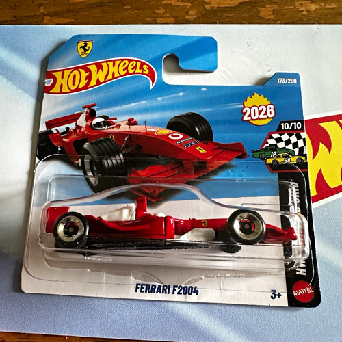 Hot wheels ferrari f2004 - wheels,